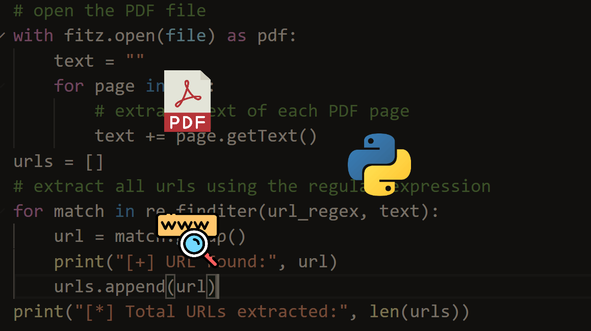 How to Extract All PDF Links in Python